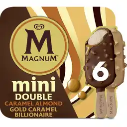 Albert Heijn Magnum Mini double caramel & billionaire aanbieding