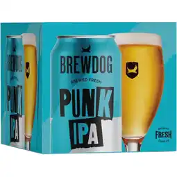 Albert Heijn BrewDog Punk IPA 4-pack aanbieding