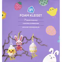Albert Heijn AH Foam kleiset pasen aanbieding