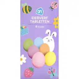 Albert Heijn AH Eierverf tabletten aanbieding