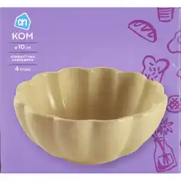 Albert Heijn AH Sculpted schaaltje geel aanbieding