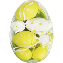 Albert Heijn AH Set hangers eieren geel aanbieding