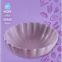 Albert Heijn AH Sculpted bakje lila aanbieding