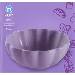 Albert Heijn AH Sculpted schaaltje lila aanbieding