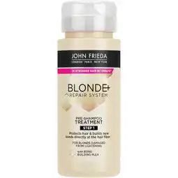 Albert Heijn John Frieda Blonde+ repair bond building pre-shampoo aanbieding