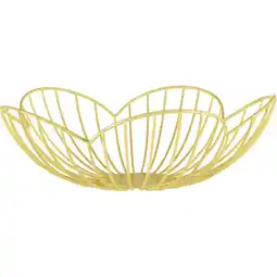 Albert Heijn AH Mand bloemvorm geel aanbieding