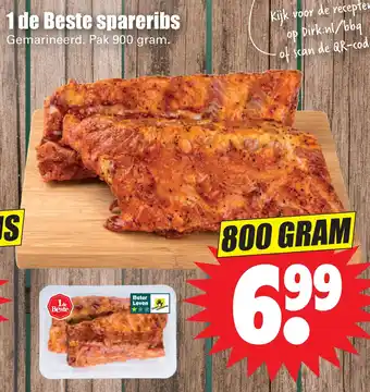 Dirk 1 de Beste spareribs aanbieding