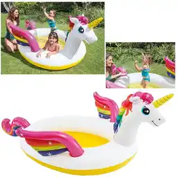 Heuts Intex mystic unicorn spray pool kinder zwembad aanbieding