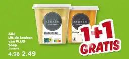 PLUS Alle Uit de keuken van PLUS Soep aanbieding
