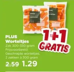 PLUS PLUS Worteltjes aanbieding