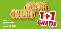 PLUS PLUS Kaasbroodje aanbieding