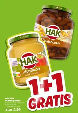 PLUS Alle Hak Glazen potten aanbieding