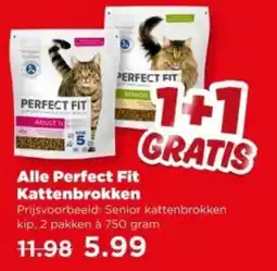 PLUS Alle Perfect Fit Kattenbrokken aanbieding
