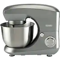 MediaMarkt BOURGINI Trendy Kitchen Chef Keukenmachine Grijs 1400 W aanbieding