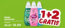 PLUS Robijn Quickwash aanbieding