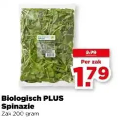 PLUS PLUS Spinazie aanbieding