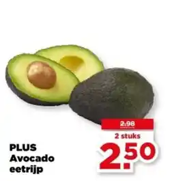 PLUS PLUS Avocado eetrijp aanbieding