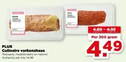 PLUS PLUS Culinaire varkenshaas aanbieding