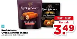 PLUS Kwekkeboom Oven & airfryer snacks aanbieding