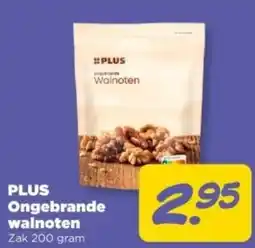 PLUS PLUS Ongebrande walnoten aanbieding