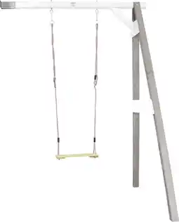 Praxis Axi Aanbouwschommel 160x171x207cm Hout Grijs/wit aanbieding