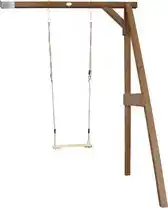 Praxis Axi Enkele Aanbouwschommel 160x171x207cm Hout Bruin aanbieding