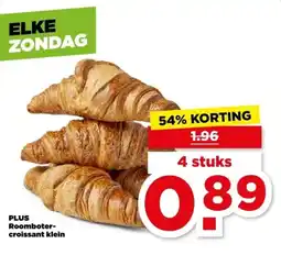 PLUS PLUS Roomboter croissant klein aanbieding