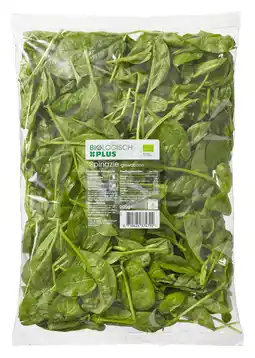 PLUS Biologisch PLUS Spinazie biologisch aanbieding