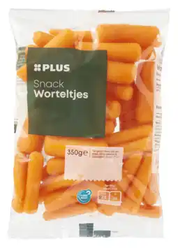 PLUS PLUS Snackworteltjes aanbieding
