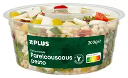 PLUS PLUS Kleine salade parelcouscous pesto aanbieding