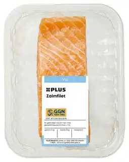 PLUS PLUS Zalmfilet zonder huid aanbieding