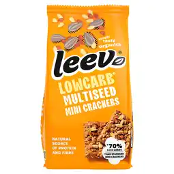 PLUS Leev Low-carb mini crackers multi aanbieding