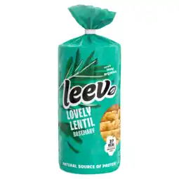 PLUS Leev Bio Linzenwafels rozemarijn aanbieding