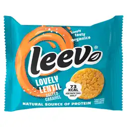 PLUS Leev Linzenwafels caramel portie bio aanbieding