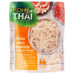 PLUS Koh Thai Dikke Udon noedels kant-en-klaar aanbieding