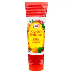 PLUS Hela Kruiden Ketchup Curry Original aanbieding