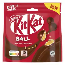 PLUS KitKat Kitkat balls melk aanbieding
