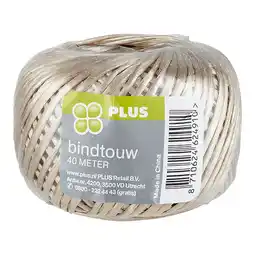PLUS PLUS Bindtouw 40 meter aanbieding