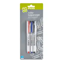 PLUS PLUS Rollerbalpennen aanbieding