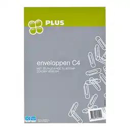 PLUS PLUS Enveloppen C4 229x324 mm aanbieding