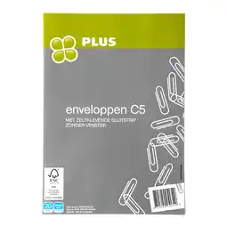 PLUS PLUS Enveloppen FSC aanbieding