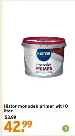 GAMMA Histor monodek primer wit 10 liter aanbieding