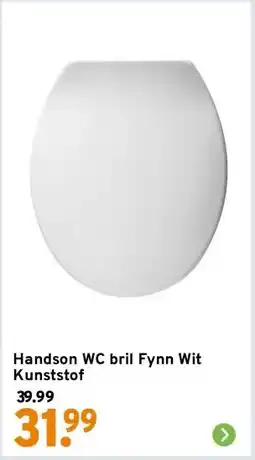 GAMMA Handson WC bril Fynn Wit Kunststof aanbieding