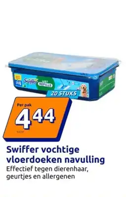 Action Swiffer vochtige vloerdoeken aanbieding