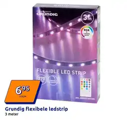 Action Grundig flexibele ledstrip aanbieding