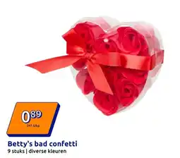 Action Betty's bad confetti aanbieding