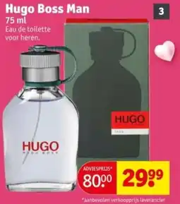 Kruidvat Hugo Boss Man aanbieding