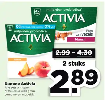 PLUS Danone Activia aanbieding