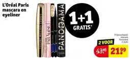 Kruidvat L'Oréal Paris mascara aanbieding