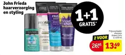 Kruidvat John Frieda haarverzorging en styling aanbieding